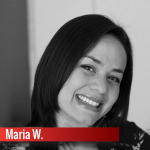 Graduate student Maria Wood