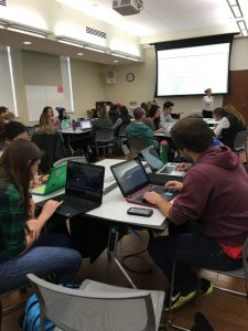 Students in CS321 class