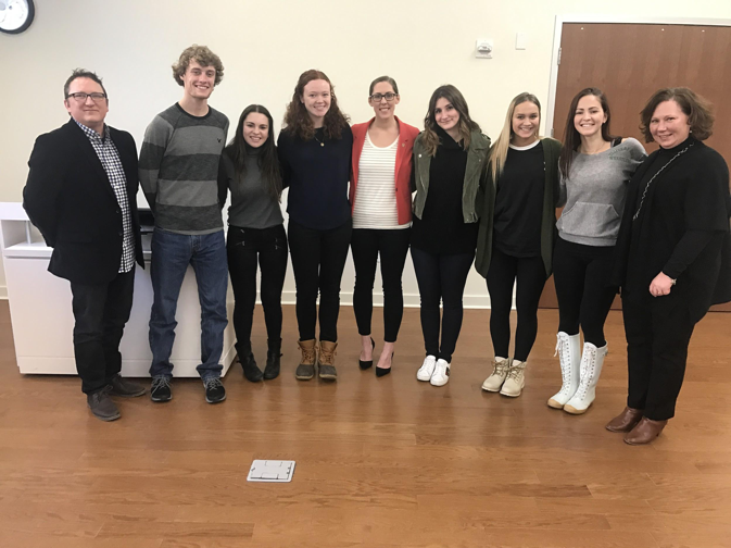 Lands' End and Retail Symposium Students