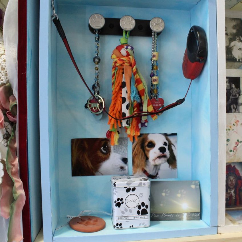 Altar project 2017 example, dog memorial