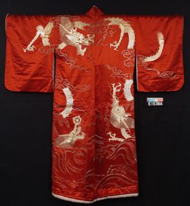 red kimono back