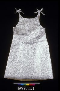 Silver Dress back