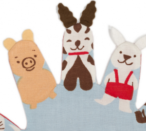 Puppet gloves detail