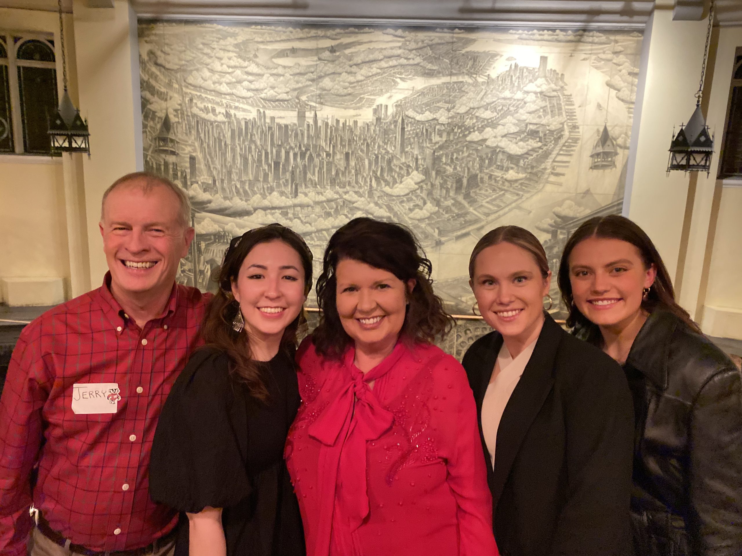 Jerry O’Brien, Aida Ramanculova, Nancy Murray, Randi Armstrong, and Ava Buechel